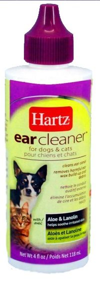 Лосьон для собак и кошек Hartz Ear Cleaner чистка ушей 118 мл.